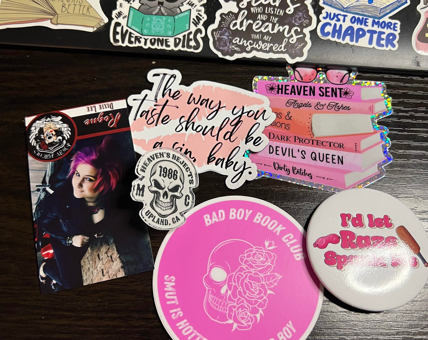 Avelyn Paige Swag Packs - Stickers, Pins, and Magnet
