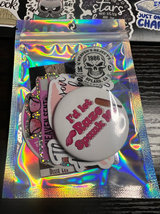 Avelyn Paige Swag Packs - Stickers, Pins, and Magnet